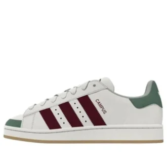 Adidas Campus 00S “White Burgundy Green”