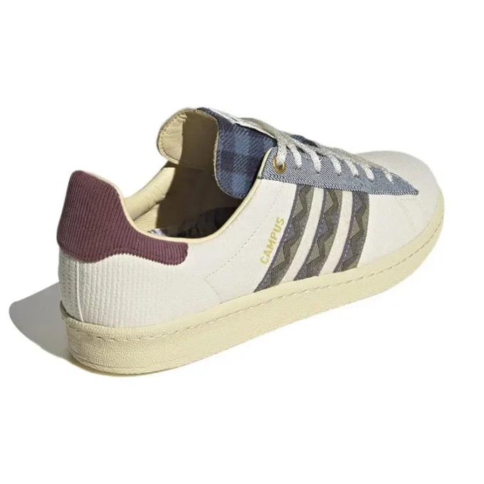 Adidas Campus 80S Shoes “Wonder White Orbit Green”
