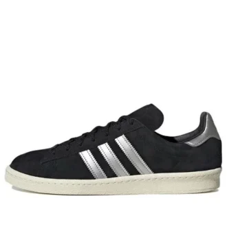 Adidas Campus “Black Metallic Silver”
